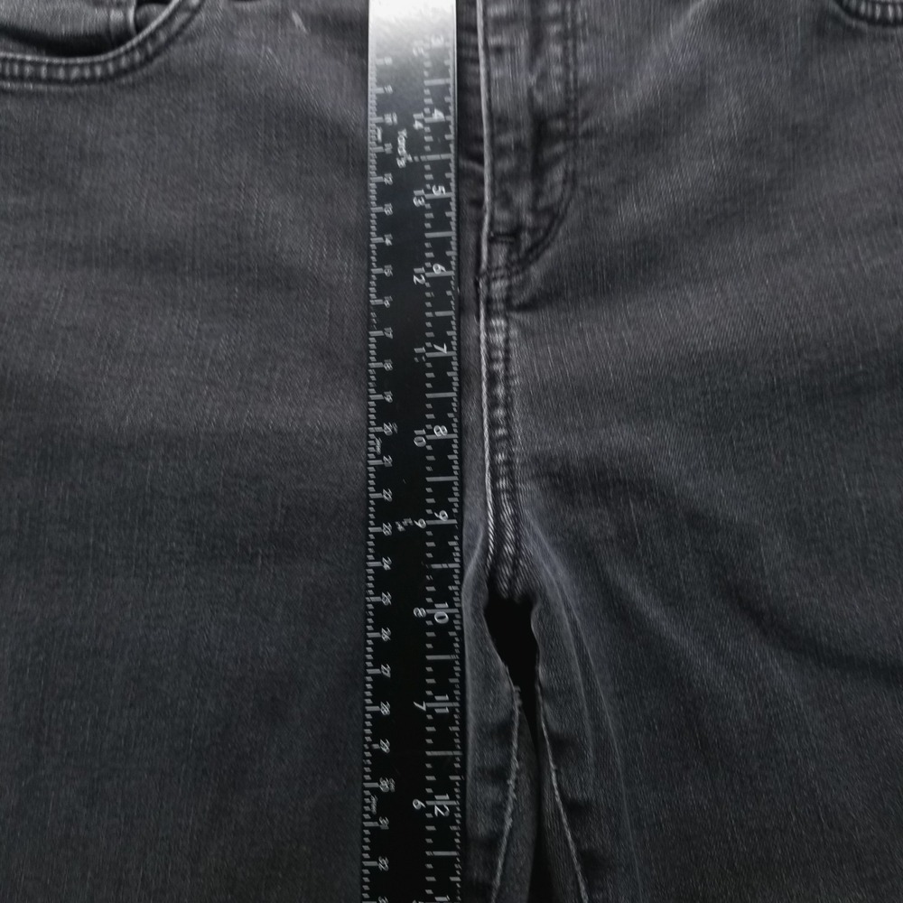 NYDJ Jeans‎ Womens 12 Black Barbara Bootcut Lift Tuck Stretch Preppy Dark Wash - Picture 10 of 11